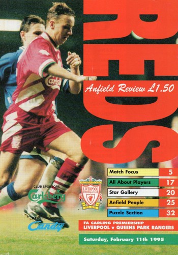 Match programme